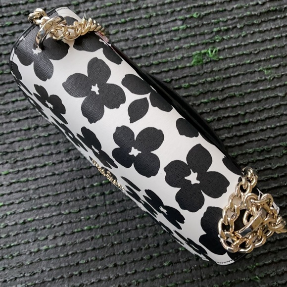 Kate Spade remi graphic blooms flap chain crossbody - Picture 5 of 16